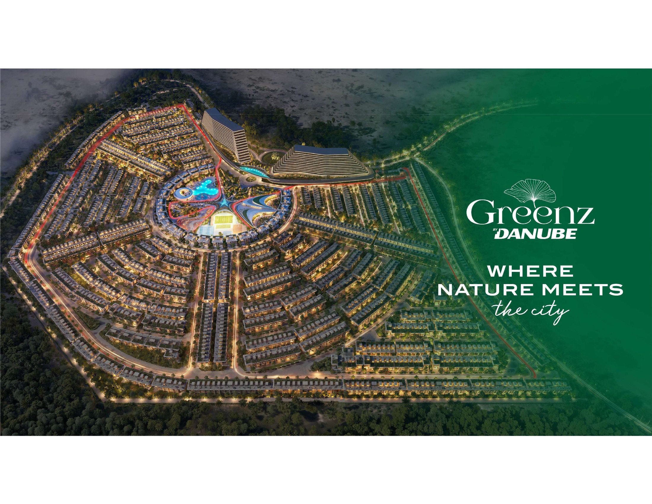Greenz by Danube detailed master plan
